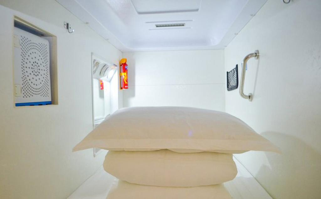 The Capsule Of My House In Luoyang Hostel Luoyang  Luaran gambar